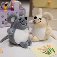 Peluche De Ratón Simulado Suave 16/37cm Muñeco De Peluche Animal Para Niños Decoración Regalo De Peluche Mascota De Tela COTON Ratoncillo De Peluche Unisex - details 3