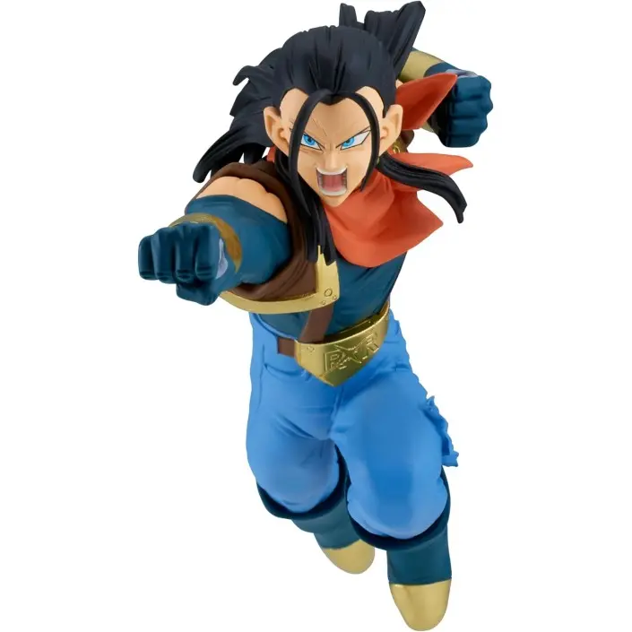 Figura Banpresto Match Makers Dragon Ball Super 17 Modelo 89643 -  Original - Figuras Miniaturas Coleccionables Para Exhibición - Idea De Regalo - Mercancía Oficial - Juguetes Para Niños Y Adultos - Fans - 1
