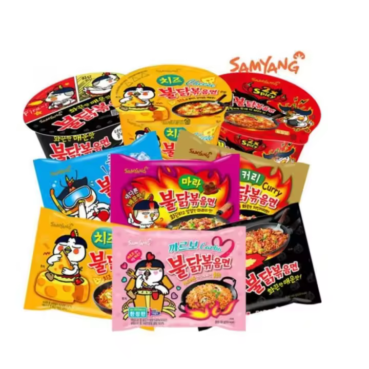 Ramen Samyang Buldak Triple: ¡Explosión de Doble Picante, Original y Queso! - 1