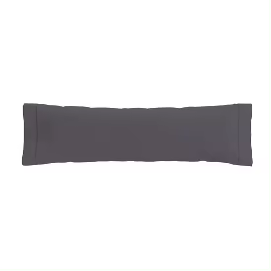 Donegal Collections - Funda de Almohada Gris Oscuro Económica - 1
