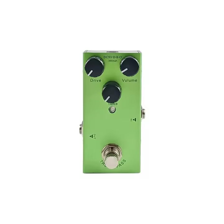 Pedal De Efectos Para Guitarra Eléctrica Overdrive Vintage Pedal De Sobrecarga De Sonido Retro Para Músicos Y Enthusiasts - 1