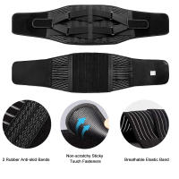 Cinturón de Apoyo Lumbar para Alivio del Dolor en la Espalda con 6 Estabilizadores Transpirable para Hombres y Mujeres para Soporte Lumbar en el Trabajo - details 7