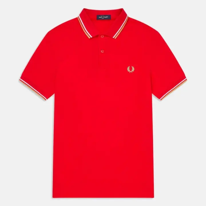 Polo M3600- Twin Tipped, Marca Fred Perry, Variedad de color y talla, Para Hombre - 1