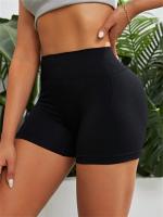 Shorts De Yoga Para Mujer Cintura Alta Levantamiento De Glúteos Pantalones Deportivos De Alta Estirabilidad Secado Rápido Transpirables - details 1