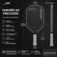 Pala De Pickleball SWORD & SHIELD-J2NF Con Superficie Tejida De Titanio Y Núcleo De Célula De Miel 16mm Para Mejor Rendimiento De Juego - details 0