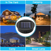 4PCS Luces Solares Interchangeables Para Jardín Y Camino Impermeables Con Luz De Ambiente Modernas Instalación Auto-Contenida Fuente De Energía Solar - details 3