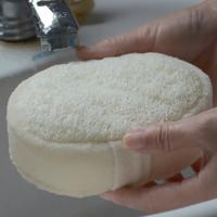 Esponja De Luffa Natural 100% Para Baño Y Ducha Escobilla De Masaje Saludable Durable Escobilla De Limpieza Corporal Para Hombre Y Mujer Toalla De Baño Gruesa - details 1