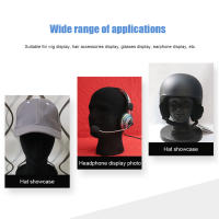 1PC Cabeza De Muñeco De Esponja Masculina Para Exhibición De Gorras Gafas Y Pelucas Soporte Estable Para Tienda De Moda Y Armario - details 3