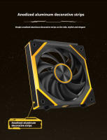 Ventilador De Torre Star Brick P1 Juego Leopardo Interstelar SE Bloque De Construcción Triple ARGB 12cm Para Computadora Con Conexión Inalámbrica - details 3