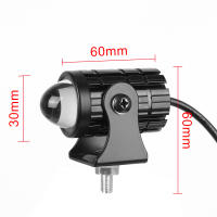 Proyector Lente De Motocicleta LED Bicolor Para Cafe Racer Spotlight Auxiliar Universal Para ATV Y Scooter Faro Principal - details 10
