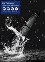 Lámpara De Mano LED De Alta Potencia Para Auto-Defensa Recargable Por USB Fuente De Luz Potente Para Protección Personal - details 5