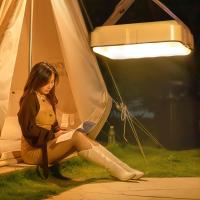 Luz de camping multifuncional impermeable para fotografía al aire libre, luz blanca cálida para acampar (color: blanco) - details 2