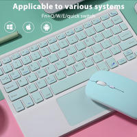 TECLADO INALÁMBRICO Bluetooth Con Touchpad CASEPOKE Para iPad iPhone Samsung Xiaomi Español Portugués Coreano Ruso Compatible Con Tablet - details 1
