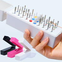 Caja De Almacenamiento Para Uñas Misscheering Con 30 Agujeros Soporte Para Esmalte Y Herramientas De Manicura En Plástico - details 0
