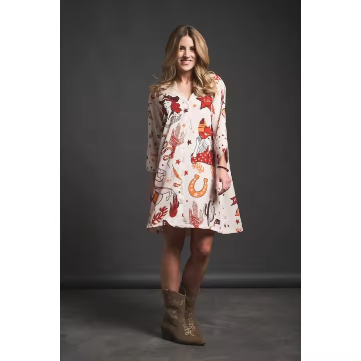 Anabel lee Marcas Mujer Ropa Vestidos y monos  Vestido -Anabel Lee- Far west - 1