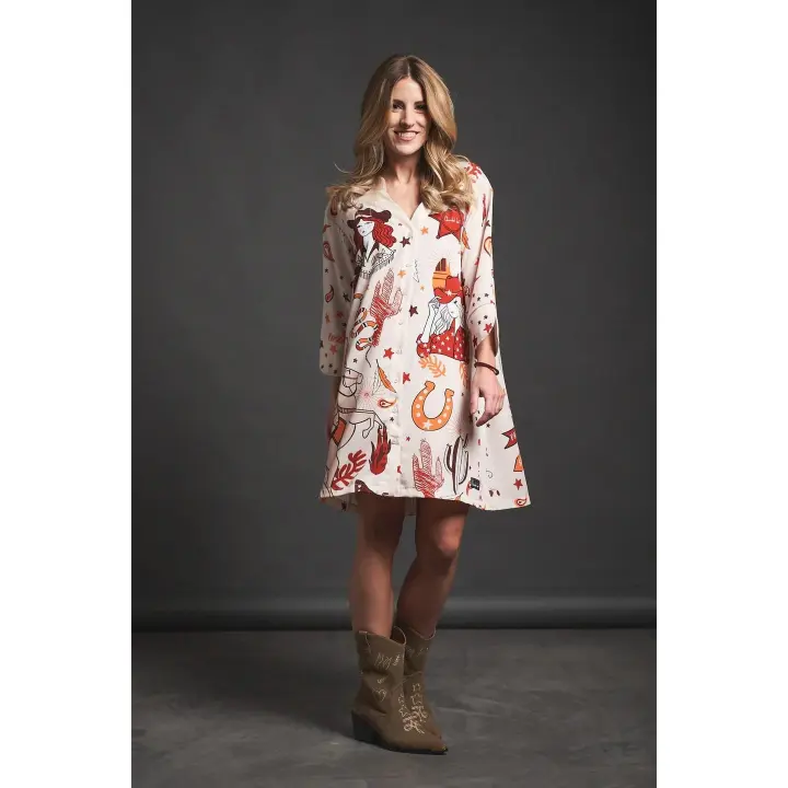 Anabel lee Marcas Mujer Ropa Vestidos y monos  Vestido -Anabel Lee- Far west - 1