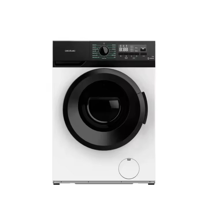 CECOTEC 02794 Lavadora 9kg Inverter Maxx A: Eficiencia, Silencio y Vapor para Ropa Impecable - 1