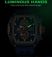 Reloj De Cuarzo MINI FOCUS Para Hombres Multifuncional De Lujo Casual Resistente Al Agua Cronógrafo De Pulsera Con Correa De Silicona 0473G - details 8