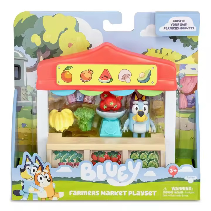 Bluey Mini Playset Con Figura - 1