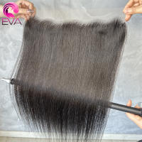 Eva Hair 13x4 Frontera De Encaje HD 2x6 Encaje HD Cierre Recto Encajes De Encaje HD Solo 5x5 Cabello Humano Pre Desplumado - details 17