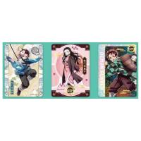 Tarjetas Raras Jika Series Demon Slayer Con Tarjeta Tanjirou Kamado Colección De Juguetes Para Niños Caja De Regalo De Cartas De Personajes - details 5