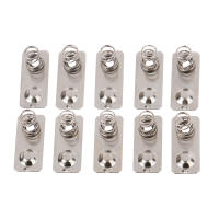 10PCS Placas De Contacto De Muelle Metálico Para Baterías AAA Eco-amigables Y Duraderas 20/21mmx9mm Reemplazo Para Casos De Baterías - details 5