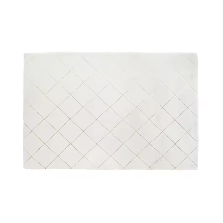 ALFOMBRA POLIESTER 120X180X2,2 1000 GSM ROMBOS TX197027 - 1