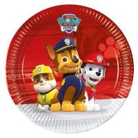 ZIRIZON - Vajilla  para Fiesta Patrulla Canina 6 Invitados con platos de cartón, vasos y servilletas , vajilla compostables, biodegradables,vajilla de fiesta de cumpleaños - details 1