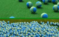 PGM 20pcs Bolas De Entrenamiento De Swing De Golf En Color Arcoíris Espuma Suave Y Flexible Para Práctica Interior Q007 - details 1