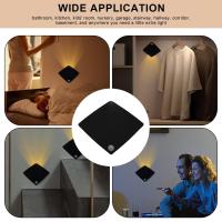 Lámpara De Pared LED Con Sensor De Movimiento Luz Nocturna Inalámbrica Para Dormitorio Sala De Estar Cocina Escaleras Iluminación Interior Decorativa - details 2