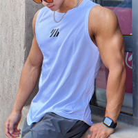 Camiseta De Mesh Para Hombre Verano 2024 Deporte Fitness Running Baloncesto Sin Mangas Alta Calidad Ropa Deportiva Casual - details 3