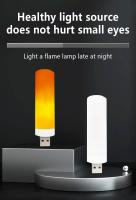 Lámpara LED De Flamante USB Efecto Dinámico De Llama Decoración De Jardín Luz Atmosfera Flickering Bombilla De Cornia Para Ambiente - details 3