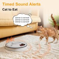 Comedero Automático para Gatos, comida húmeda/seca, Comedero para mascotas con temporizador de 6 Comidas, fácil de limpiar, Comedero Automático para GATOS/Perros Pequeños - details 1