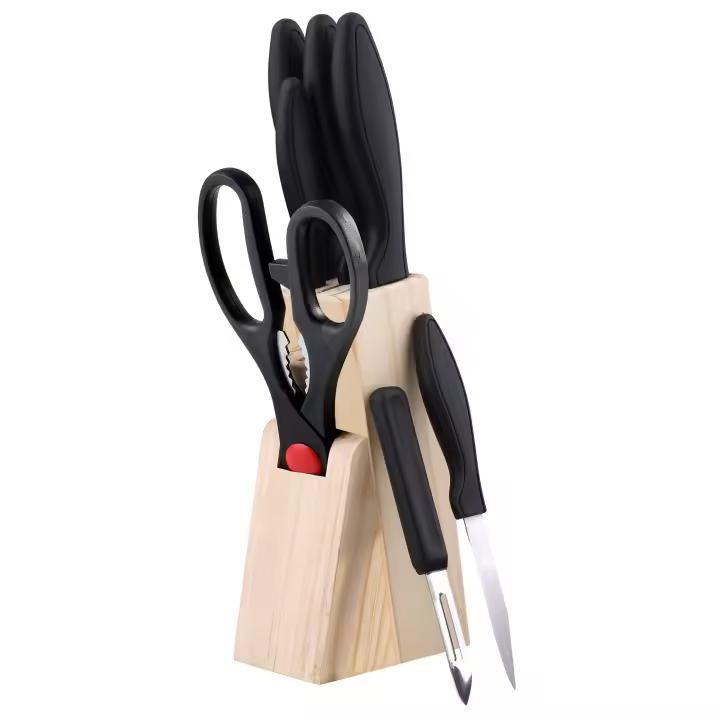 Juego de cuchillos de cocina San Ignacio con tacoma - Set completo para chefs y amantes de la cocina - 1