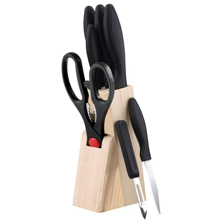 Juego de cuchillos de cocina San Ignacio con tacoma - Set completo para chefs y amantes de la cocina - 1