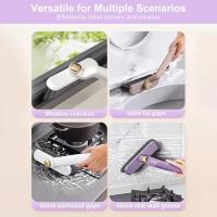 Cepillo De Limpieza Multifuncional Con Rotación 360 Grados Cepillo De Pelo Para Limpieza De Ranuras En La Cocina Material Plástico - details 5