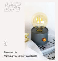 Lámpara Nocturna LED En Forma De Bulbo Retro Iluminación Para Dormitorio Y Corredor Batería Incluida Para Oficina Y Habitación De Bebé - details 7
