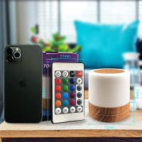 Lámpara Nocturna Recargable a Distancia Con 13 Colores Luz De Mesa Portátil Para Cama Y Niños Control Táctil Y Dimmer USB - details 10