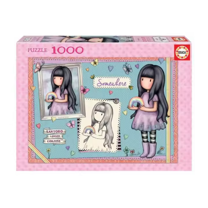 PUZZLE 1000 PIEZAS SOMEWHERE GORJUSS DE EDUCA - 1