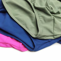 Bragas De Natación Para Hombre Estilo Low Rise Diseño Sólido Corto De Playa Bikini Móvil Briefs De Baño Push up Underpants - details 15