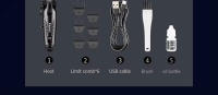 Kit De Pelacabelos Eléctrico Profesional Kemei KM-2290 KM-1113 KM-2026 Para Hombres Corte De Pelo Y Barba Recargable USB Con Cuchilla De Acero Inoxidable - details 9
