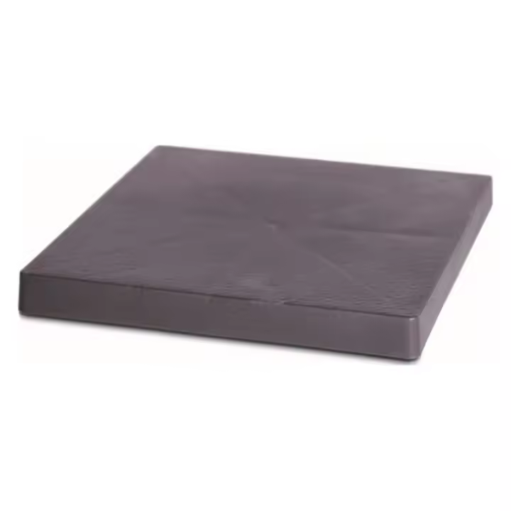 Plataforma móvil para macetas PROSPERPLAST de plástico cuadrada con 4 ruedas 29,2 x 29,2 x 4 cm en color antracita - 1
