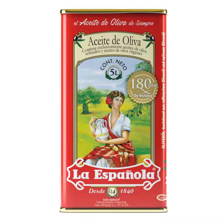 La Española - Aceite de Oliva Suave 0,4 Lata 5L - 1