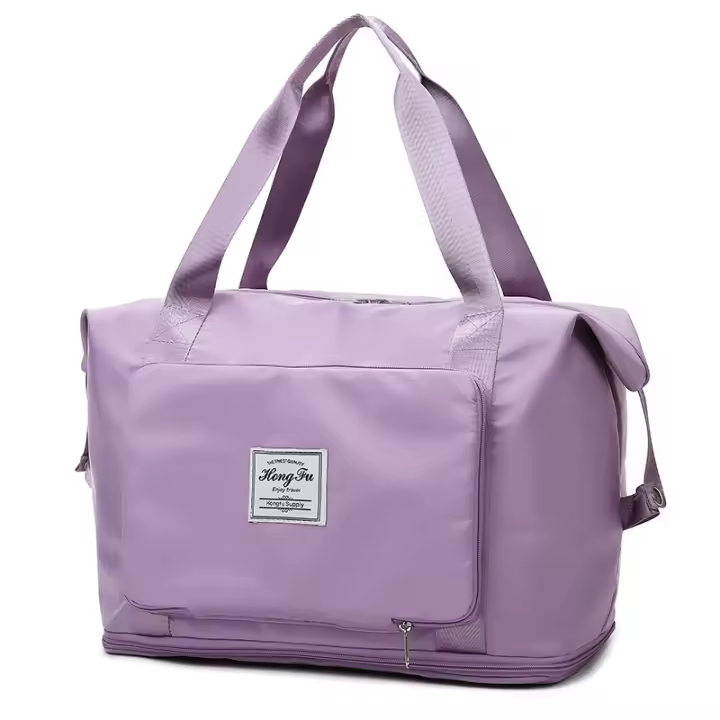 Viaje de Gran Capacidad, Bolsos de Mano y Elástico Impermeables, Adecuado para Ades de Sede, Noche, Vacaciones, Bolsas, Gimnasio - 1