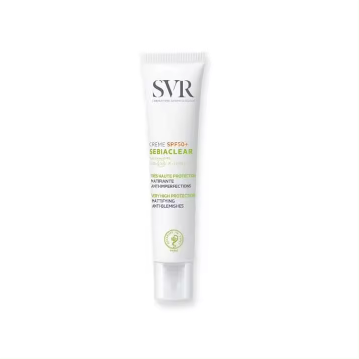 SVR Sebiaclear Crema Facial SPF50+ 40ml - Protección Solar y Tratamiento Cutáneo - 1