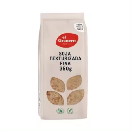 Soja Texturizada Fina 350g El Granero Integral - 1
