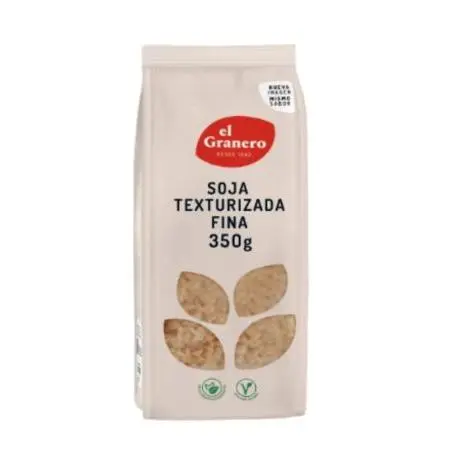 Soja Texturizada Fina 350g El Granero Integral - 1