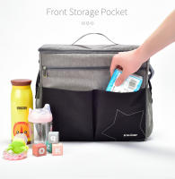 Bolso De Diáspares Para Bebé Insular Gran Capacidad Bolsa De Camarón Para Carrito De Supermercado Estilo Mochila Para Mamá En Embarazo - details 17