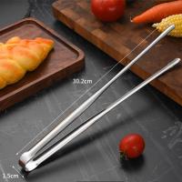 Pinzas De Asado De Acero Inoxidable Para Cocinar Y BBQ Antideslizantes Utensilios De Cocina Accesorios Para Fiesta - details 9