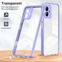 Funda De Lujo 3-en-1 Transparente HD Para MOTO EDGE 40 EDGE 40PRO EDGE 40NEO MOTOROLA G84 5G Antigolpes 360° Resistente a Arañazos Y Polvo Con Carcasa De Bumper Lavable Y Anti-Reflectante - details 0